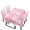 Pink Marble Texture, variant on TSOVTHRID Shamrock Heart Stripe Print Rectangle Tablecloth Chair Cover Set 5-Piece Table Covers Table Cloth Stretch Washable Chair Cover for Kitchen Dining Room St. Patrick's Day Decoration