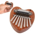 thumbnail image 2 of 8-Tone Wooden Thumb Piano | Mini Kalimba Finger Piano | Portable Musical Instrument with Lanyard | Gift for Kids & Beginners | Solid Wood & Steel Keys, 2 of 5