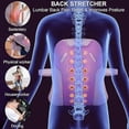 thumbnail image 2 of Back Stretcher, 3 Level Adjustable Back Neck Massager Upper & Lower Back Pain Relief Device with Magnetic Therapy for Herniated Disc, Sciatica, Scolio, 2 of 5