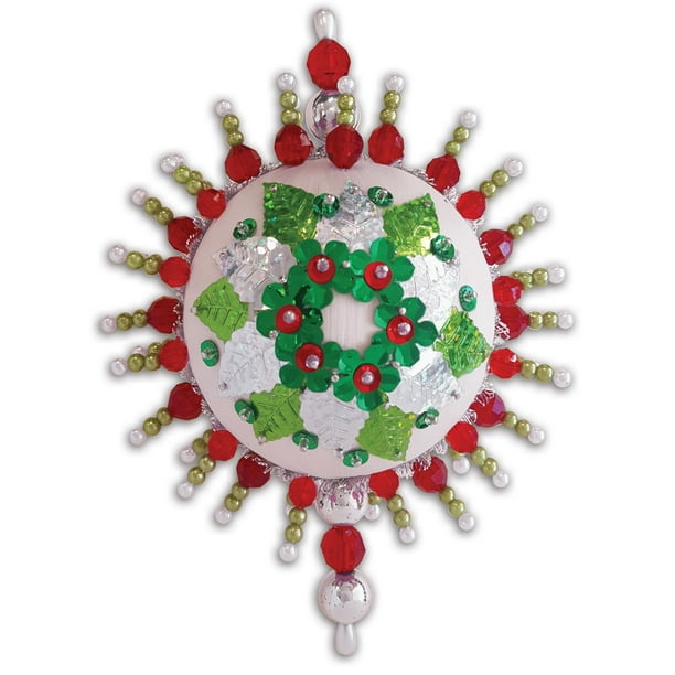 Satin beaded ornament kits sale