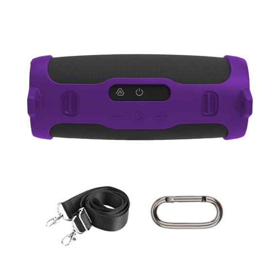 Shockproof Silicone Case with Shoulder Straps Carry Case for Charge 6 Speaker