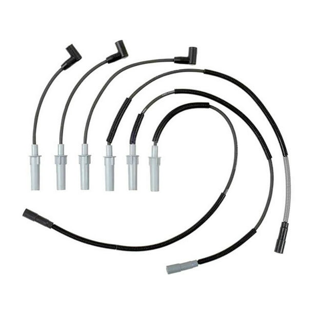 Spark Plug Wire Set - Compatible with 2007 - 2011 Jeep Wrangler 2008 2009  2010 