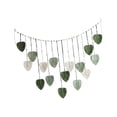 thumbnail image 5 of deevoka Macrame Wall Hanging Leaves Tapestry Wall Decor for Nursery Living Room Dorm Green, 5 of 9