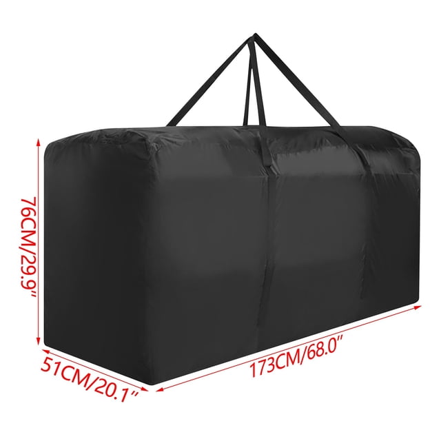Openpig Sac de Rangement pour Coussins d'Extérieur Imperméable Extra Grand avec Poignées