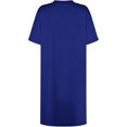 thumbnail image 5 of Baywell Summer and Autumn Women's Solid Color Round Neck Loose Short Sleeved Pocket Dress, Casual and Simple with Temperament, Mid Length Skirt, 5 of 8