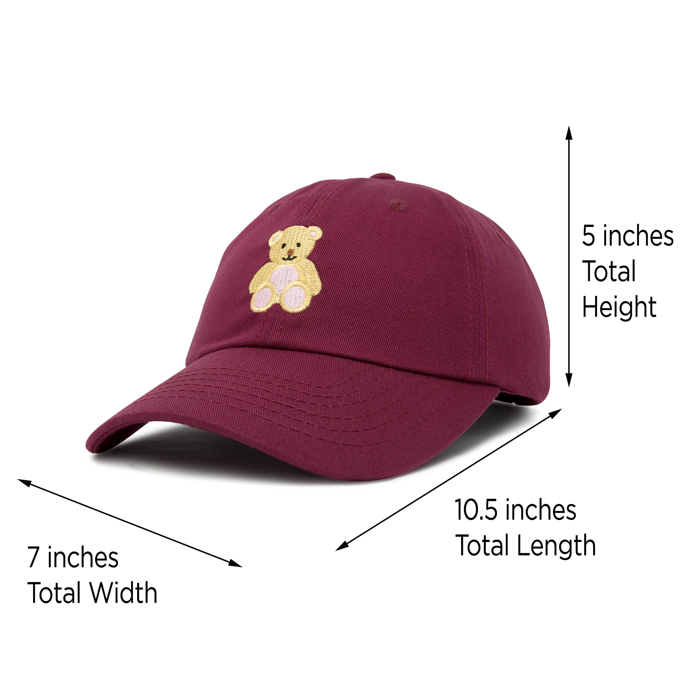 teddy bear baseball cap