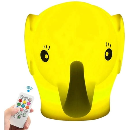 Sinmi Veilleuse Bebe Lampe De Chevet Lampe De Bureau Veilleuse Chambre Bebe Veilleuse Led Rechargeable 9 Couleurs Telecommande Gradation Tactile Cadeau De Noel Elephant Walmart Canada