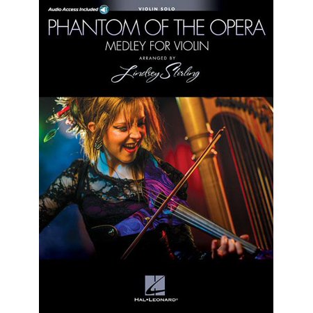 Phantom of the Opera: Lindsey Stirling Medley : Book with Original Audio Backing