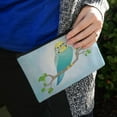 thumbnail image 3 of Pretty Parakeet Budgie Pencil Pen Organizer Zipper Pouch Case, 3 of 4