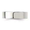thumbnail image 4 of Sterling Silver 6mm Comfort Fit Flat Size 10 Band, 4 of 5