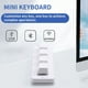 thumbnail image 5 of MK424Pro Mini Teclado Personalizado de 4 Teclas + Interruptor MecáNico Azul USB + BT + ConexióN 2.4G para Juegos de Oficina Multimedia, 5 of 5