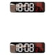 thumbnail image 3 of Reloj digital LED grande Bewildely Temporizador de temperatura 15 color Negro+Blanco+Rojo 2Conjunto, 3 of 6
