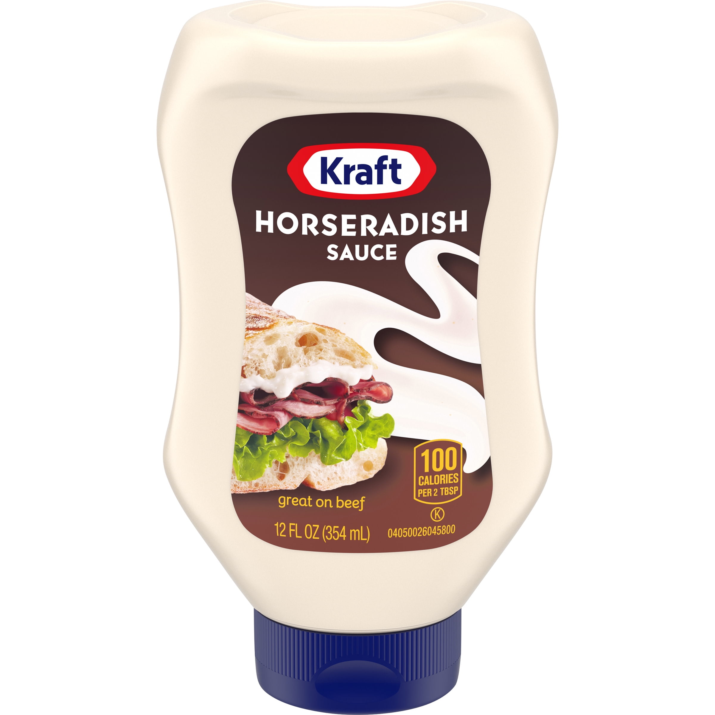 Kraft Horseradish Sauce, 12 fl oz Bottle