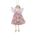thumbnail image 1 of Ruifaya Colgantes de muñecos de ángel, muñecos de ángel de peluche colgantes de Navidad, lindos adornos de ángel para árbol de Navidad, muñecos de ángel esponjosos colgantes de Navidad para decoraci, 1 of 7