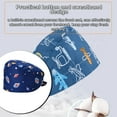 thumbnail image 4 of Gorros de calabaza Para enfermera Minnieouse 8 Uds Servicio prolongado Color puro Pulido opaco Estampado profesional Colores surtidos L10, 4 of 6