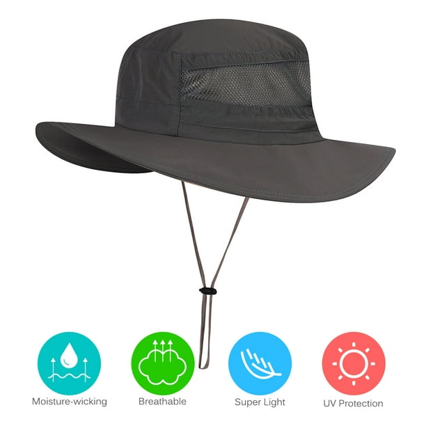 Men Women Fishing Hat Quick Dry Breathable Mesh Fishing Cap