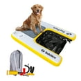 thumbnail image 1 of Solstice Inflatable Pup Plank Mini Dog Ramp Water Float Ladder Step and Bag, 1 of 12