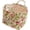 Garden Mix, variant on Quilted Fabric Storage Basket with Handles – Boho Foldable Floral Organizer Bin for Home, Picnic, Shopping,