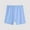Light Blue, variant on EchfiProm Women Underwear on Clearance 1PC Blue Cotton Breathable Comfortable Plus Size Boy Shorts XXL