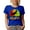 Royal Blue, variant on Kindergarten, Nailed It with a Dinosaur - Pre-School Graduation Themed, Black T-Shirt, Medium