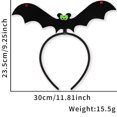 thumbnail image 3 of Pompotops Halloween Party Dance Non-woven Batcobra Bats Decorate Headbands, 3 of 5