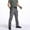 Gray, variant on Idoravan Mens Cargo Pants with Pockets Men's Pants Multiple Pockets Cargo Trousers Work Wear Combat Safety Cargo Pocket