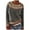 Grey, variant on Essentials Women's Sweater Oversize Vintage Floral Stripe Color Block Knitted Long Sleeve Crew Neck Fall Winter Clothes