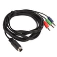 thumbnail image 2 of DIN Sound Cord, Reliable Mini DIN 9 Pin To 3.5mm Cable Plug And Play Universal  For, 2 of 8