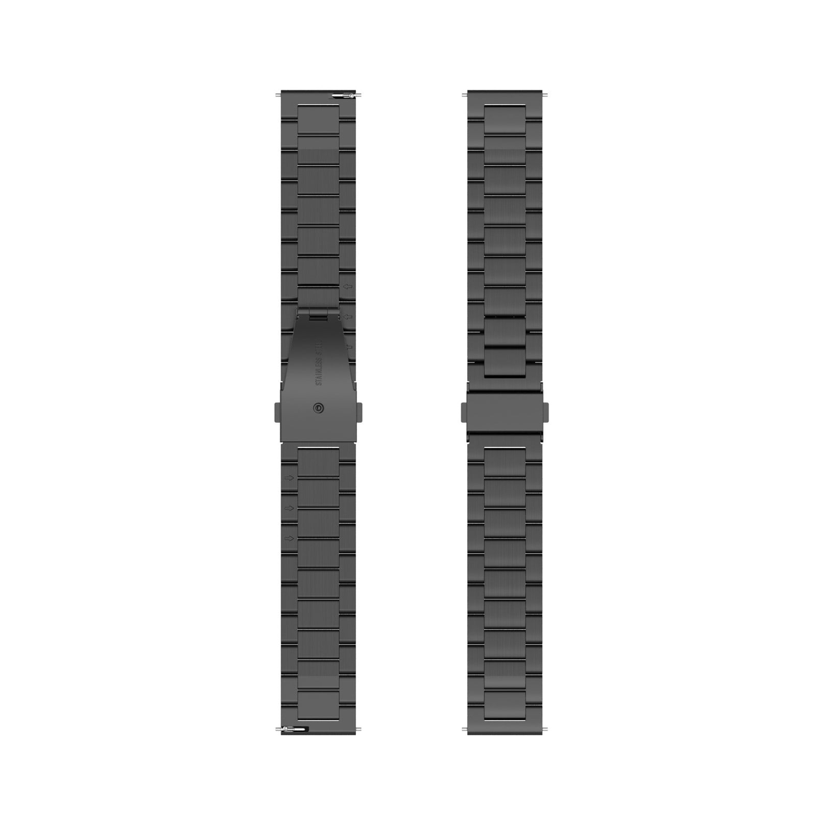 18Mm]Multipurpose Stainless Steel 3 Analog Wrist Watch for