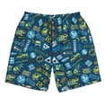 thumbnail image 5 of Goofa Heavy Equipment Machinery Printed Mens Swim Trunks Summer Quick Dry Short Beach Swimwear Bathing Suits-Medium, 5 of 9