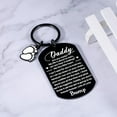 thumbnail image 5 of Dad to Be Gifts for 1st Time Dad Fathers Day Gift from Wife Kids Father to Be Gifts for Soon to Be Dad Keychain Christmas Valentines Day Gifts for Dad to Be Pregnancy Announcement Gifts, 5 of 6