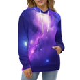 thumbnail image 4 of Galaxy Clouds Dream 3D Print Hoodie Men Women Autumn Thin Pullover Sweatshirt Vintage Streetwear Tops, 4 of 6