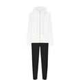 thumbnail image 6 of Fanxing 2025 Clearance Teen Girls Casual Zip Up Hoodie Sweatsuit Y2K Sweatshirts 2pcs Tracksuit Set Jogger Clothes Outfits for Women Workout Loungewear S-3XL, 6 of 7