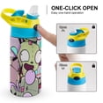 thumbnail image 6 of Invader Zim Stainless Steel Insulated Water Cup for Boys Girls Leakproof Water Bottle with Flip-Flop Lid, 6 of 8