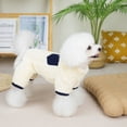 thumbnail image 1 of Abrigo de terciopelo informal de cuatro patas, ropa para perros de terciopelo grueso de doble cara, linda ropa para mascotas de otoño, 1 of 6