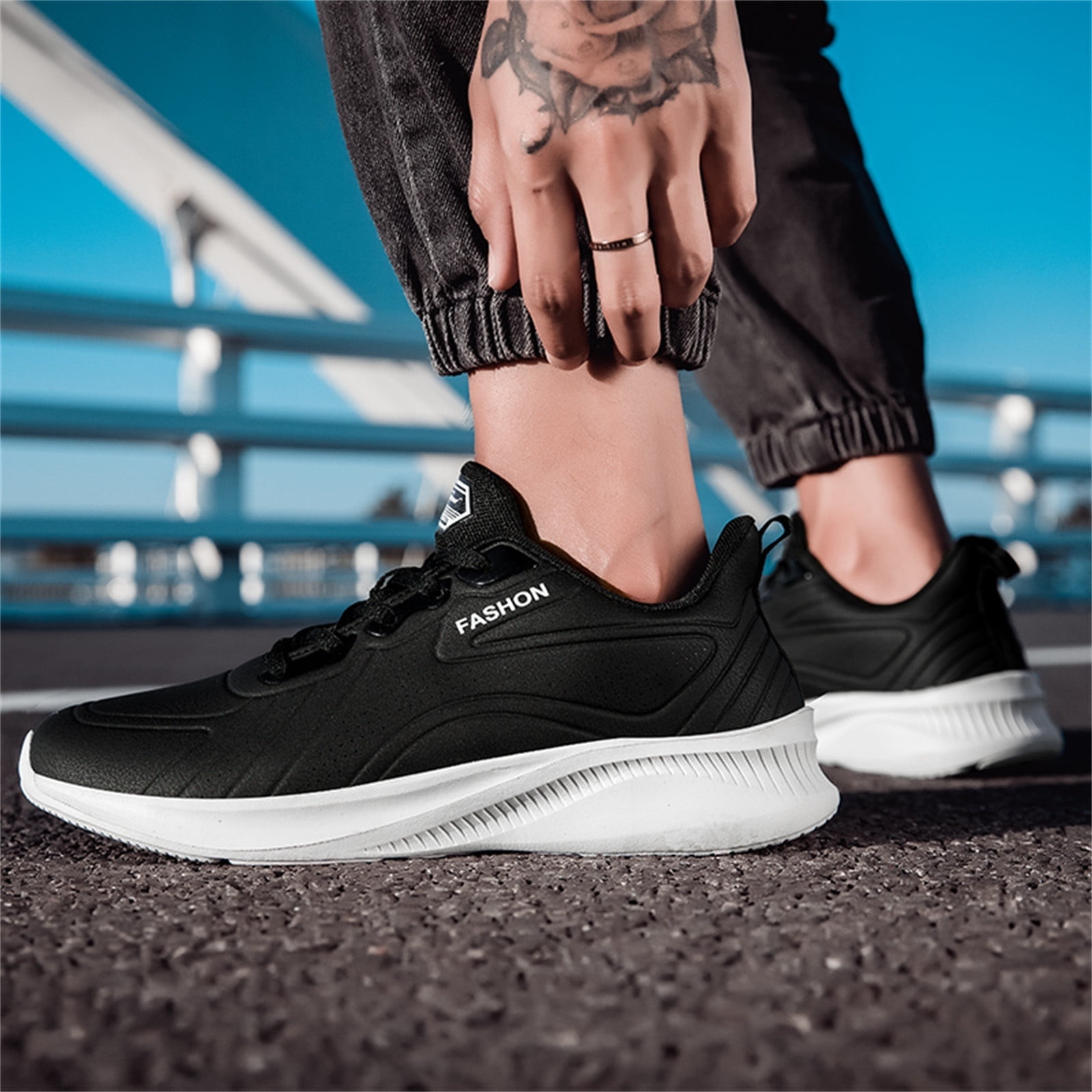 Supportive running shoes mens best sale