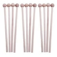 thumbnail image 1 of MIANGASTORE 12 Pcs Maillets en Bois Percussion Accessoires d'Instruments de Percussion, 1 of 8