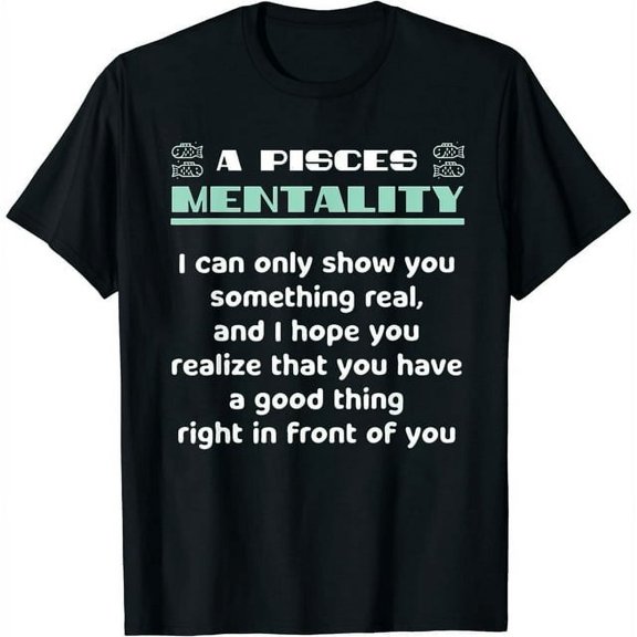 Pisces Facts Astrology Quote Horoscope Zodiac Sign T-Shirt