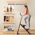thumbnail image 5 of Folding Stair Stepper Machine for Home Gym,Vertical Climber for Full Body Workout with Adjustable Handlebar & Pedals, Extended Step Range Design, 5 of 8