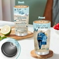 thumbnail image 6 of Gifts For Wife - 20oz To My Wife Blue Tumblers For Her - Wife Birthday Gift Ideas - Mothers Day Gifts For Wife From Husband - Romantic Valentines Gifts For Women, 1 Piece, 6 of 6