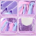 thumbnail image 4 of Duryarhall Tutu Dress for Girls Sparkly Sequin Tulle Princess Birthday Party Dress for Toddler Girls Prom Ball Gown, 4-12T, 4 of 6
