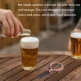 thumbnail image 3 of 10Pcs Metal Bottle Opener Blanks Stainless Steel Bottle Opener Inserts Kit Threaded Beer Opener Hardware, 3 of 7