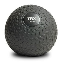 TRX 40 Pound Weighted Slam Ball for Full Body High Intensity Workouts