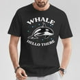 thumbnail image 2 of Orca Whale Hello There Whale Lover T-Shirt – Cute Ocean Animal Graphic Tee, Marine Life Lover Shirt, Perfect Gift for Whale Enthusiasts, Sea Creature Fans, Nature Wildlife and Aquatic Life Apparel, 2 of 3