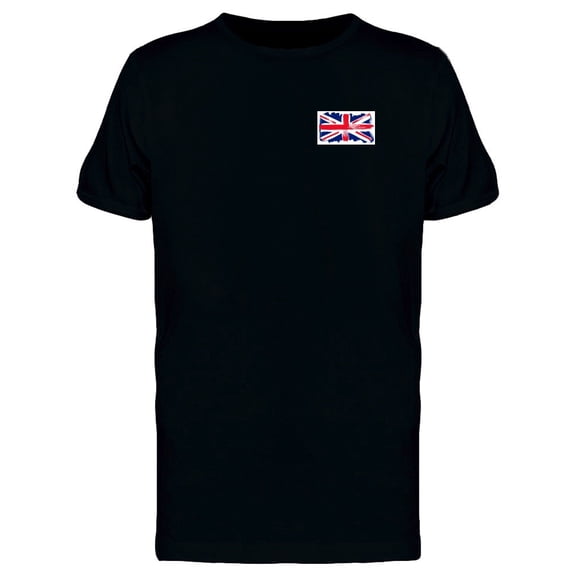 Cool Brush United Kingdom Flag Tee Men's -Image by Shutterstock