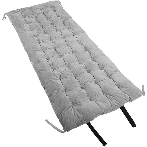 REDCAMP Camping Cot Mattress Pad for Adults, Comfortable Thicker Cotton Sleeping Cot Pad 75x29inches, Gray
