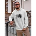 thumbnail image 2 of Porcupine Sketch Hoodie Men -Image by Shutterstock, Male x-Large, 2 of 4