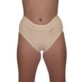 thumbnail image 1 of Underworks Vulvar Varicosity and Prolapse Support Panty with Groin Compression Bands. Beige - Small, 1 of 5