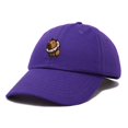 thumbnail image 5 of Dalix Capybara Donut Cap Embroidered Dad Baseball Hat Cotton Adjustable Womens in Purple, 5 of 5