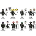 thumbnail image 1 of Buildo 8Pcs/Set Anime Cartoon Character Mini Model Brick, Monster 8 MOC Puzzle Assemble Action Figure, Building Toys for Creative Kids, 1 of 9